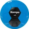 A blue and black handball with the Kempa logo and 'Leo 25' text. Produktbild-Vorschau