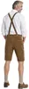 Kurze Lederhose Jakob - olivbraun, 56 Produktbild-Vorschau 5