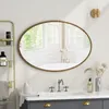 Owalne lustro z efektem antycznym, eleganckie, odpowiednie Podgląd zdjęcia produktu 4