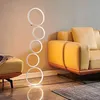 ZMH LED Lampadaire Lampadaire 32W Dimmable Touch Switch Voir les images du produit 8