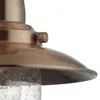 Wandleuchte mit Schalter innen Metall Glas E27 26 cm hoch Produktbild-Vorschau 5