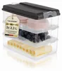 Aufschnittdosen mit Deckel 3x2,3l (Anthrazit, 4-teilig) Produktbild-Vorschau 1