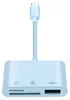 INF Type-C 3-in-1 Kartenleser SD TF USB ABS 10cm für iPad Produktbild-Vorschau 1