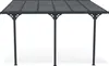 Terrassenüberdachung Carport KLEO 400L300 Aluminium Grau Produktbild-Vorschau 4