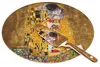 HOME ELEMENTS Piatto da portata Klimt con spatola, 34x24 Anteprima dell’immagine prodotto 2