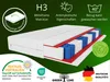 A cutaway view of a mattress with labels and certifications. Anteprima dell’immagine prodotto