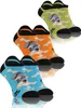 Sesto Senso Happy Socken Uni – Bunte Baumwoll-Sneakersocken Produktbild-Vorschau 1