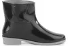 Ladeheid Damen Kurze Gummistiefel LAZT201801 (Schwarz/Grau, Produktbild-Vorschau 4