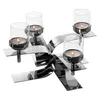Fink PASSIONA, Leuchter, 4-flammig, Edelstahl , Aluminium, Produktbild-Vorschau 1