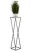 HowHomely Modern Pflanzenständer, Blumenhocker aus Metall Produktbild-Vorschau 4