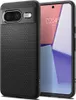A black phone case is shown next to a smartphone. Anteprima dell’immagine prodotto