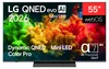 LG 55QNED80B6B 55 Zoll QNED evo AI Mini LED 4K Smart TV Produktbild-Vorschau 2