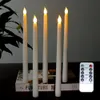 LED-Stabkerzen 6 Stück, Flammenlos Mit Flacker-Effekt, Produktbild-Vorschau 5
