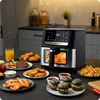 Frytkownica beztłuszczowa Air fryer Berdsen BD-655 czarna Náhľad obrázku produktu 4