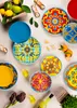 Set di stoviglie Excelsa 18 pezzi in porcellana Trinacria Anteprima dell’immagine prodotto 3
