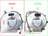 CPU Links - Lüfter Kühler 4-Pin stecker FAN cooler für MSI Produktbild-Vorschau 2