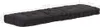 vidaXL Palettenkissen Baumwolle 120×40×7 cm Schwarz Produktbild-Vorschau 11