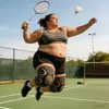 INF Plus Size Kupfer Ionen Kniebandage - Sport Fitness Produktbild-Vorschau 3