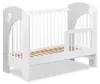 Lit pour bébé Nel Heart 3 hauteurs réglables - Blanc avec Voir les images du produit 3
