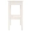 vidaXL Stolik konsola biały 80x40x75 cm lite drewno sosnowe Podgląd zdjęcia produktu 12