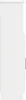 A side view of a white TV cabinet with a wood-grain edge. Produktbild-Vorschau