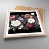 Gerahmtes Poster - Rahmen in heller Eiche - Blumen Produktbild-Vorschau 3