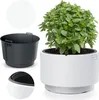 Prosperplast s.r.o. Pot de fleurs avec insert HEOS blanc Voir les images du produit 11