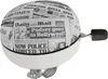 Glocke Fahrrad Klingel M-WAVE Ding Dong ø80mm Zeitung Produktbild-Vorschau 3