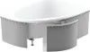 BADLAND Eckbadewanne Badewanne Rima RECHTS 140x90 mit Produktbild-Vorschau 4