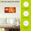 ARTland Leinwandbild Freundliches Hallo Größe: 40x20 cm Produktbild-Vorschau 2