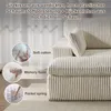 Sofa Cordsofa 2-Sitzer mit Bettfunktion, modernes Produktbild-Vorschau 3