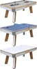 Multifunktionstisch 3 in 1 213,4x111,8x81,2 cm – Billard, Produktbild-Vorschau 5