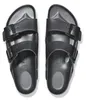Birkenstock Arizona Eva Damen-Pantoletten in Schwarz – Produktbild-Vorschau 2