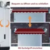 Markiza ze składanym ramieniem COSTWAY, markiza tarasowa Podgląd zdjęcia produktu 5