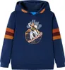 vidaXL Kinder-Kapuzenpullover Marineblau 104 Produktbild-Vorschau 7