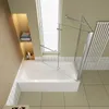 Duschspa 100x140cm 2-teilig Faltwand Badewannenaufsatz mit Produktbild-Vorschau 3