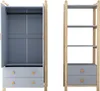 Merax Kinder-Kleiderschrank Satz, Kinderzimmer Produktbild-Vorschau 8