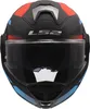 Casque modulable LS2 FF901 Advant X Nova, noir/rouge/bleu, Voir les images du produit 8