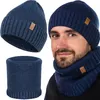 Set Invernale Uomo Heyo con Cappello e Sciarpa Tubolare Blu Anteprima dell’immagine prodotto 1