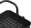 vidaXL Kuchyňský vozík se 3 policemi černý 42x35x85 cm Náhled obrázku produktu 5