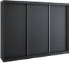 Schwebetürenschrank, 3-türig Schrank mit 4 Schubladen! Produktbild-Vorschau 2
