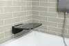 Polysan SAAP BLACK Duschklappsitz 35x32,8cm, Schwarz Produktbild-Vorschau 3