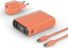 RealPower Powerbank PB-10000 Set       orange      Produktbild-Vorschau 2