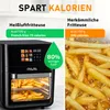 Heißluftfritteuse XXL 12L mit LED-Touchscreen, 9 Programme, Produktbild-Vorschau 6