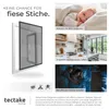 tectake® Fliegengitter mit Aluminiumrahmen für Fenster ohne Produktbild-Vorschau 4