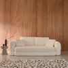 sweeek - 3-Sitzer-Schlafsofa  - Antikweiß Produktbild-Vorschau 3