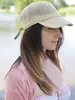 styleBREAKER Papierstroh Baseball Cap einfarbig | luftiges Produktbild-Vorschau 4