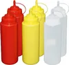 2 bouteilles à écraser rouges, jaunes et transparentes de 1 Voir les images du produit 1