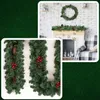 Weihnachtsgirlande 100 cm, dekorierte Tannengirlande mit Produktbild-Vorschau 13
