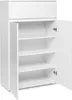 Highboard Image Blanc 3 weiß matt 2-trg 1SK 80x131 B/H/T Produktbild-Vorschau 7